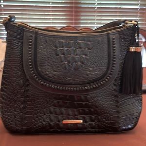 Black Brahmin Handbag and matching wallet